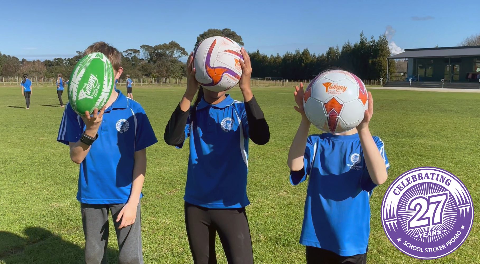 Yummy School Sports Gear Sticker Programme